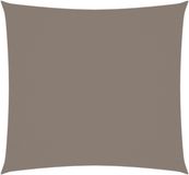 vidaXL - Zonnescherm - vierkant - 6x6 m - Oxford stof - Taupe