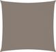 vidaXL - Zonnescherm - vierkant - 6x6 m - Oxford stof - Taupe