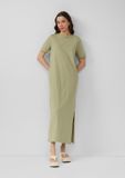 Q/S designed by - Robe - Taille XS - Femmes - Vert - Coton