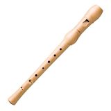 Hohner Wood C-Sopraan Recorder pearwood, Barok vingerzetting, Voor kinderen vanaf 6 jaar