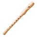 Hohner Wood C-Sopraan Recorder pearwood, Barok vingerzetting, Voor kinderen vanaf 6 jaar
