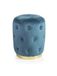 Montemaggi Gewatteerde zitzak, suède, blauw, L