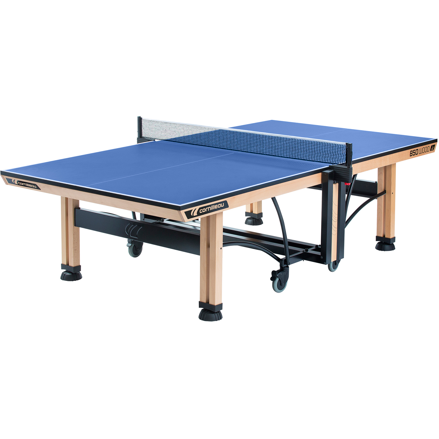 CORNILLEAU Cornilleau 850 Wood tafeltennistafel competition ITTF blauw