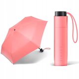Esprit Compacte Paraplu 18cm - Koraalroze - Opvouwbaar