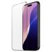 Dux Ducis Verre écran pour Apple iPhone 16 Pro Max - Verre trempé - Noir