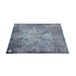 DRUMnBASE Pro Series X-Heavy 7kg Road Worn Turquoise Persian tapis de batterie 160 x 185 cm