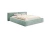 Serta Lit coffre 180 x 200 avec sommier, en velours, vert sauge