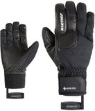 Ziener GINOS-Z Skihandschoenen voor heren, wintersport, Gore-Tex, Primaloft, zwart, 11