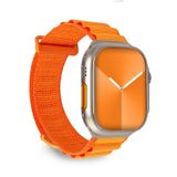 Case & Me CMAWATCHB40EXO Oranje Nylon Band voor Apple Watch 38/40/41mm