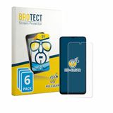 BROTECT - Screenprotector voor Umidigi A75x - Folie Beschermfolie transparant 6 Stuks