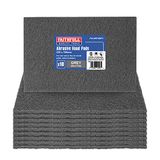 Faithfull AHPGREY Handsteun, superdun, 230 x 150 mm, grijs, 10 stuks