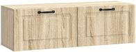 vidaXL TV-meubel Sonoma eiken 98 x 31 x 30 cm bewerkt hout