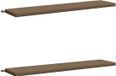 vidaXL Bankkussens SOEST 2 stuks 100% Polyester Taupe 180 x 40 x 5 cm