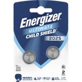 Energizer CR 2025 knoopcel (2 stuks) – lithiumbatterijen 3 V – de eerste 3-in-1 kinderschild veiligheidsknoopcel – kleurwaarschuwingstechnologie – houdbaarheid 10 jaar
