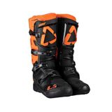 Leatt 4.5 Zwart Oranje Crosslaarzen - Maat 43