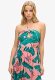 Superdry Midi-jurk met uitsnijding Dames Paradise Pink