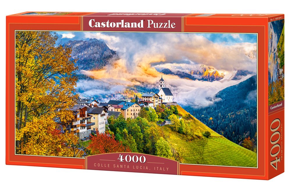 Castorland Colle Santa Lucia, Italy - 4000 stukjes Puzzel
