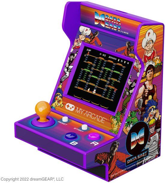 My Arcade Pico Player Data East Hits (108 Games in 1)