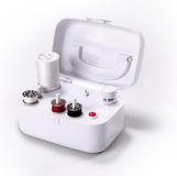 Singer portables Bobbywinder Naaigarenopwinder Wit