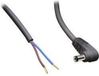 TRU COMPONENTS Laagspannings-aansluitkabel Laagspanningsstekker - Open kabeleinde 5.50 mm 2.50 mm 0.50 m 1 stuk(s)