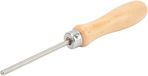 ZenithVibe Tennis Priem 194mm/7.64in Inox Grenen Draadsnijgereedschap voor Badminton Racket Stringing - Draad Door Oogje Voor Racket Draadbeheer