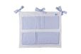 Robert Osswald 1.1.5.1.1.1-K01-09 Utensilo met zakken - 75 cm x 70 cm - voor het kinderbed, beige