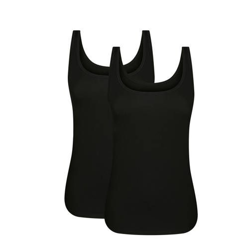 Sassa Mode Hemd (Set van 2) Zwart