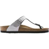 Birkenstock Gizeh - Slippers - Silver - Smal - Maat 40