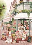 Magnolia Puzzle Flower Shop - 1000 pièces Puzzle pour Adultes