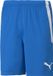 PUMA teamLIGA Shorts Heren - Electric Blue Lemonade-Puma White