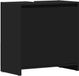 vidaXL Armoire de salle de bain 60x33x60 cm bois d'ingénierie noir