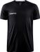 Craft Progress 2.0 Kinder Sportshirt Korte Mouw Zwart