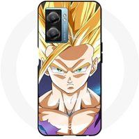 Maniacase Etui Narzo 50 5G Dragon Ball Z Sangoku Blond Haar