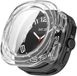 Merkloos / Sans marque Samsung Galaxy Watch Ultra Hoesje - Bumper Case met Tempered Glass - Transparant