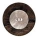 Prym 318214 Knop 2-gaats kokos/parelmoer 34 mm bruin/ecru