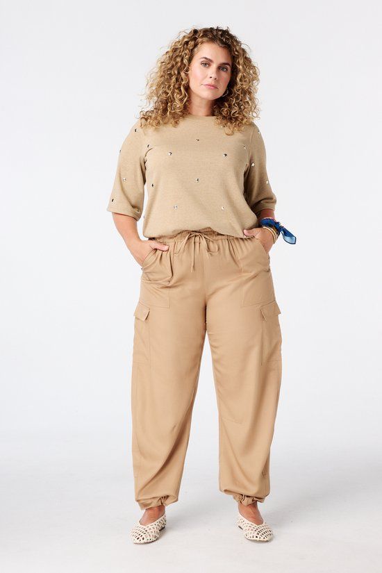 MS Mode Ballon broek met cargo look