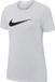 Nike Dry Dfc Crew Fitness Shirt Dames - Maat M - Wit/Zwart