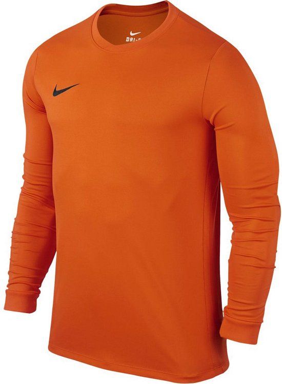 Nike Park VII LS Men's Sportshirt - Orange - Size M