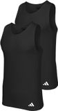 adidas Sportswear 2PK Ergonomic Tank Top - Active Flex Cotton Ergonomic - Onderbroek Mannen - 2x zwart