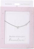 Depesche ketting zilver letter K met hartje
