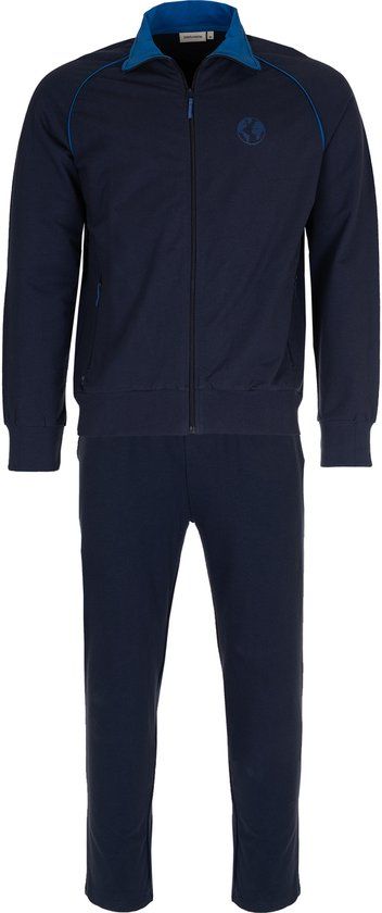 Pastunette Huispak - Katoen - Badstof - Donkerblauw - Maat 3XL