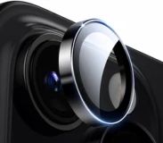 ESR Armorite Camera Lens Protector Geschikt voor Apple iPhone 16 Pro / 16 Pro Max - 9H Tempered Glass - Case Friendly - Zwart (1-Pack)