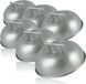 BBQ-Toro cloche chauffante en acier inoxydable (6 pièces) | Ø 23 cm | Cloche, cloche de service