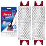 Vileda UltraMax 1-2 Spray vervangende microvezelpads, microvezel, wit, pak van 2