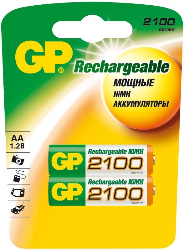 GP Batteries 2100 mAh AA
