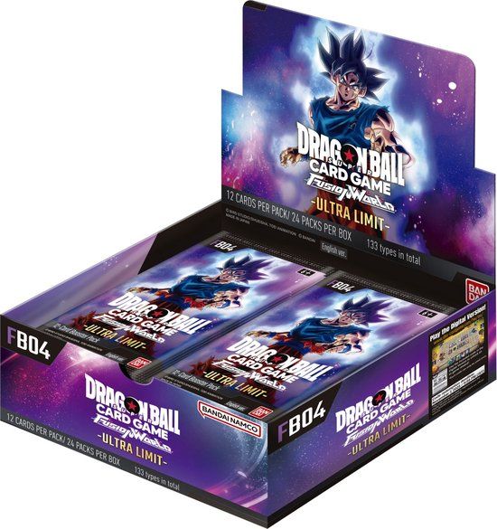 Dragon Ball Fusion World Ultra Limit Display Box - Trading Cards - FW04