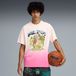 PUMA T-shirt de basketball oversize ATW Dylan II Homme, Accessoires, Rose, XXL