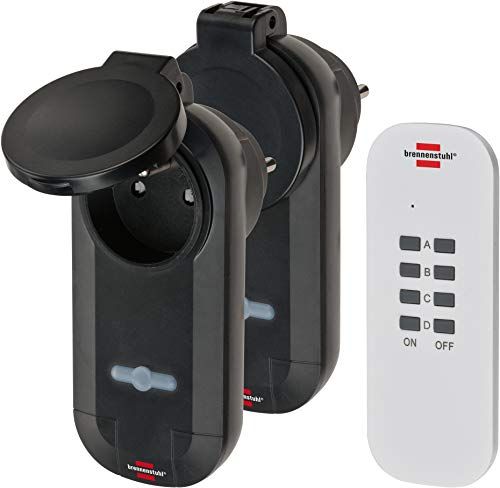 Brennenstuhl 1507031 set 2 + 1 Zwart en wit