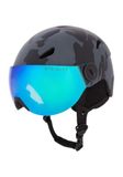 McKINLEY Unisex-Jeugdpuls Revo Hs-016 Skihelm, ZWART/GRIJS, S