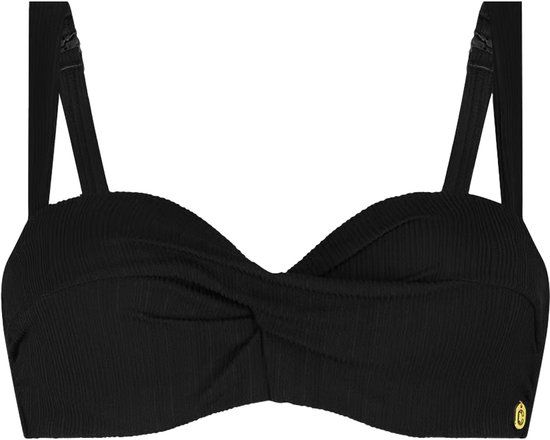 ten Cate Beach Ten Cate bikini top twisted zwart voor Dames | Maat 40D (80D)